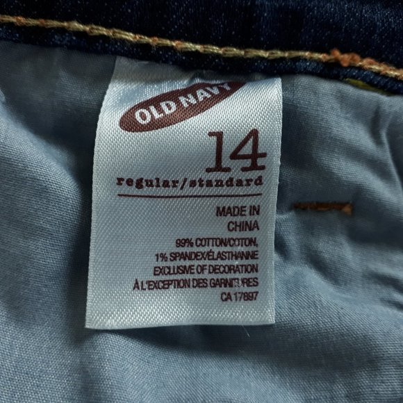 Old Navy Dreamer Dark Wash Mid-Rise Jeans - Picture 13 of 15